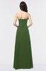 ColsBM Elena Garden Green Elegant A-line Strapless Criss-cross Straps Floor Length Appliques Bridesmaid Dresses
