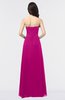 ColsBM Elena Hot Pink Elegant A-line Strapless Criss-cross Straps Floor Length Appliques Bridesmaid Dresses
