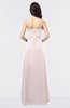 ColsBM Elena Light Pink Elegant A-line Strapless Criss-cross Straps Floor Length Appliques Bridesmaid Dresses