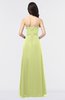 ColsBM Elena Lime Green Elegant A-line Strapless Criss-cross Straps Floor Length Appliques Bridesmaid Dresses