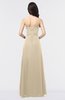 ColsBM Elena Novelle Peach Elegant A-line Strapless Criss-cross Straps Floor Length Appliques Bridesmaid Dresses