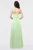 ColsBM Elena Pale Green Elegant A-line Strapless Criss-cross Straps Floor Length Appliques Bridesmaid Dresses