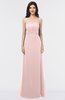 ColsBM Elena Pastel Pink Elegant A-line Strapless Criss-cross Straps Floor Length Appliques Bridesmaid Dresses
