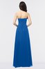 ColsBM Elena Royal Blue Elegant A-line Strapless Criss-cross Straps Floor Length Appliques Bridesmaid Dresses