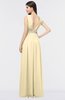 ColsBM Imani Cornhusk Elegant A-line Sleeveless Zip up Appliques Bridesmaid Dresses