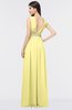 ColsBM Imani Daffodil Elegant A-line Sleeveless Zip up Appliques Bridesmaid Dresses
