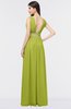 ColsBM Imani Green Oasis Elegant A-line Sleeveless Zip up Appliques Bridesmaid Dresses