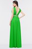 ColsBM Imani Jasmine Green Elegant A-line Sleeveless Zip up Appliques Bridesmaid Dresses