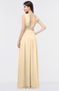 ColsBM Imani Marzipan Elegant A-line Sleeveless Zip up Appliques Bridesmaid Dresses