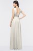 ColsBM Imani Off White Elegant A-line Sleeveless Zip up Appliques Bridesmaid Dresses