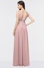 ColsBM Imani Silver Pink Elegant A-line Sleeveless Zip up Appliques Bridesmaid Dresses