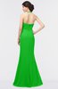 ColsBM Miranda Classic Green Antique Halter Sleeveless Zip up Floor Length Bridesmaid Dresses