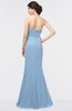 ColsBM Miranda Dusty Blue Antique Halter Sleeveless Zip up Floor Length Bridesmaid Dresses