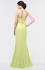 ColsBM Miranda Lime Sherbet Antique Halter Sleeveless Zip up Floor Length Bridesmaid Dresses