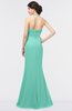 ColsBM Miranda Mint Green Antique Halter Sleeveless Zip up Floor Length Bridesmaid Dresses