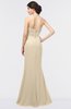 ColsBM Miranda Novelle Peach Antique Halter Sleeveless Zip up Floor Length Bridesmaid Dresses