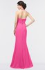 ColsBM Miranda Rose Pink Antique Halter Sleeveless Zip up Floor Length Bridesmaid Dresses