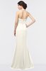 ColsBM Miranda Whisper White Antique Halter Sleeveless Zip up Floor Length Bridesmaid Dresses