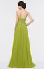 ColsBM Zahra Green Oasis Elegant A-line Strapless Sleeveless Half Backless Bridesmaid Dresses