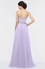 ColsBM Zahra Light Purple Elegant A-line Strapless Sleeveless Half Backless Bridesmaid Dresses