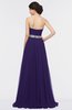 ColsBM Zahra Royal Purple Elegant A-line Strapless Sleeveless Half Backless Bridesmaid Dresses