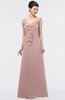 ColsBM Jolene Blush Pink Mature A-line Square Zip up Floor Length Bridesmaid Dresses