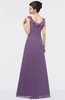 ColsBM Jolene Chinese Violet Mature A-line Square Zip up Floor Length Bridesmaid Dresses