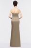ColsBM Reagan Almondine Brown Mature Column Strapless Zip up Floor Length Plainness Prom Dresses