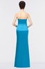 ColsBM Reagan Cornflower Blue Mature Column Strapless Zip up Floor Length Plainness Prom Dresses