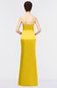 ColsBM Reagan Yellow Mature Column Strapless Zip up Floor Length Plainness Prom Dresses