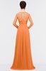 ColsBM Shelly Mango Romantic A-line Long Sleeve Floor Length Lace Bridesmaid Dresses