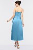 ColsBM Isabella Alaskan Blue Elegant A-line Bateau Sleeveless Zip up Ruching Evening Dresses