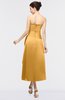 ColsBM Isabella Apricot Elegant A-line Bateau Sleeveless Zip up Ruching Evening Dresses