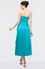 ColsBM Isabella Blue Atoll Elegant A-line Bateau Sleeveless Zip up Ruching Evening Dresses