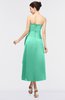 ColsBM Isabella Mint Green Elegant A-line Bateau Sleeveless Zip up Ruching Evening Dresses