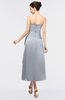 ColsBM Isabella Silver Elegant A-line Bateau Sleeveless Zip up Ruching Evening Dresses