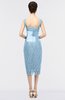 ColsBM Colette Ice Blue Mature Column Sleeveless Zip up Lace Bridesmaid Dresses