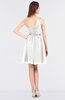 ColsBM Patsy Cloud White Sexy A-line Asymmetric Neckline Sleeveless Zip up Mini Bridesmaid Dresses