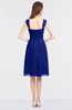 ColsBM Kyla Nautical Blue Simple A-line Spaghetti Sleeveless Knee Length Ruching Bridesmaid Dresses