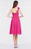 ColsBM Mina Fandango Pink Romantic A-line Asymmetric Neckline Sleeveless Knee Length Bridesmaid Dresses