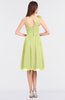 ColsBM Mina Lime Sherbet Romantic A-line Asymmetric Neckline Sleeveless Knee Length Bridesmaid Dresses