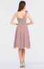 ColsBM Mina Nectar Pink Romantic A-line Asymmetric Neckline Sleeveless Knee Length Bridesmaid Dresses