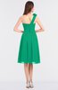 ColsBM Mina Pepper Green Romantic A-line Asymmetric Neckline Sleeveless Knee Length Bridesmaid Dresses