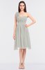 ColsBM Mina Platinum Romantic A-line Asymmetric Neckline Sleeveless Knee Length Bridesmaid Dresses