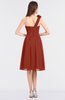 ColsBM Mina Rust Romantic A-line Asymmetric Neckline Sleeveless Knee Length Bridesmaid Dresses