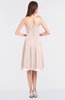 ColsBM Mina Silver Peony Romantic A-line Asymmetric Neckline Sleeveless Knee Length Bridesmaid Dresses