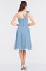 ColsBM Mina Sky Blue Romantic A-line Asymmetric Neckline Sleeveless Knee Length Bridesmaid Dresses