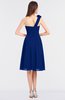 ColsBM Mina Sodalite Blue Romantic A-line Asymmetric Neckline Sleeveless Knee Length Bridesmaid Dresses
