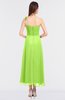 ColsBM Chelsea Bright Green Sexy A-line Asymmetric Neckline Half Backless Flower Bridesmaid Dresses