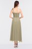 ColsBM Chelsea Candied Ginger Sexy A-line Asymmetric Neckline Half Backless Flower Bridesmaid Dresses